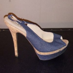 Guess Blue Jean Shoes